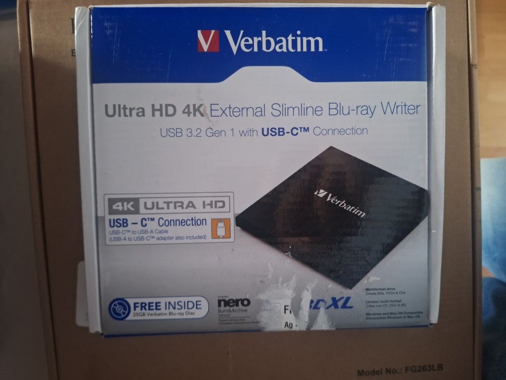 Verbatim Blu-ray Ultra HD 4k