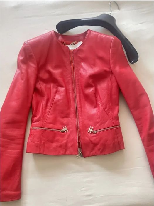 Куртка шкіряна elisabetta franchi