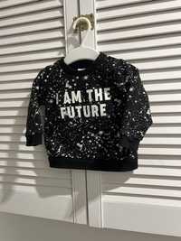 Bluza niemowlęca C&A ciapki plamki I am the future