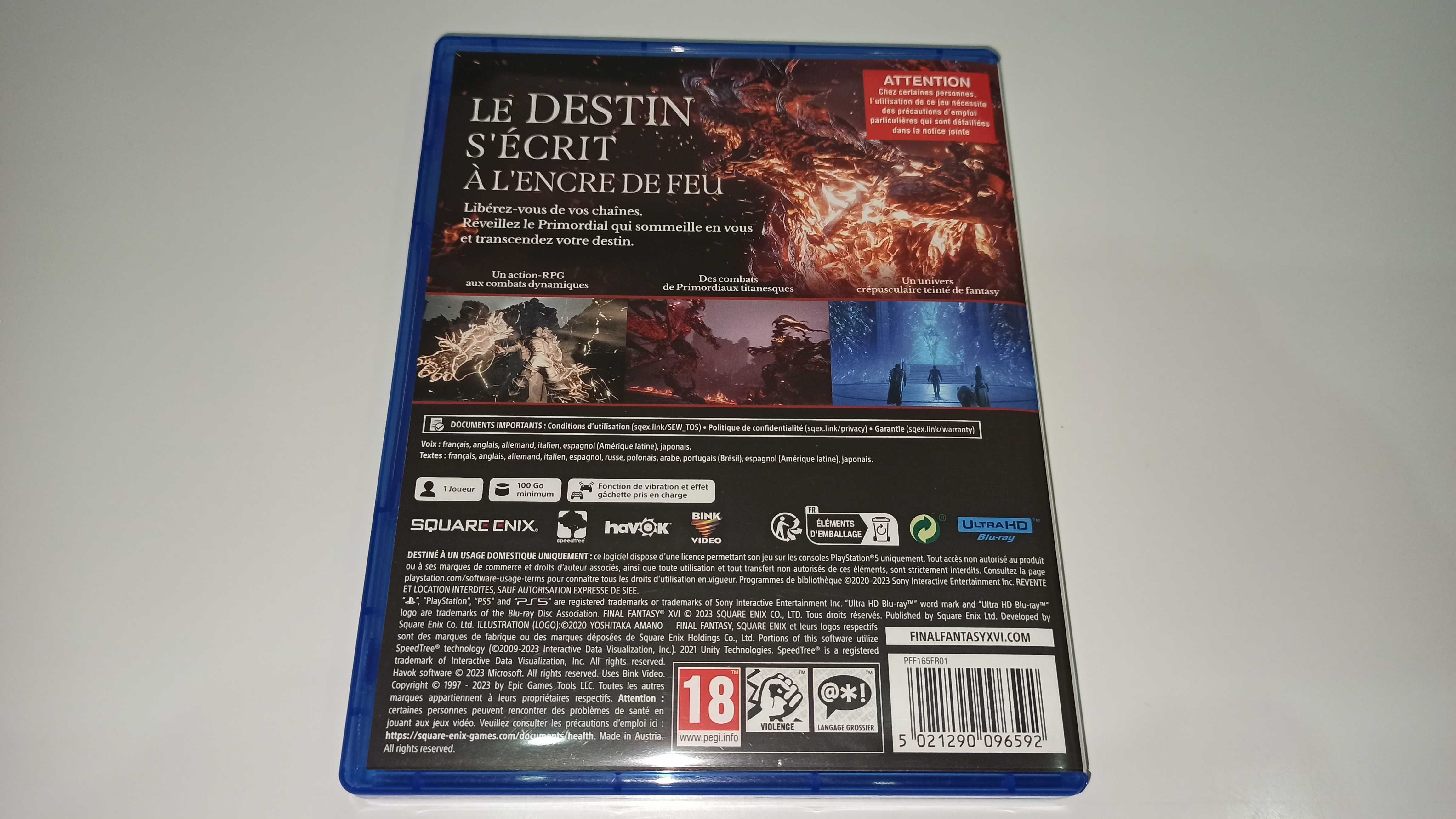ps5 FINAL FANTASY XVI PL po polsku najlepszy final ever