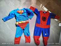 Strój karnawałowy przebranie bal Spiderman Superman