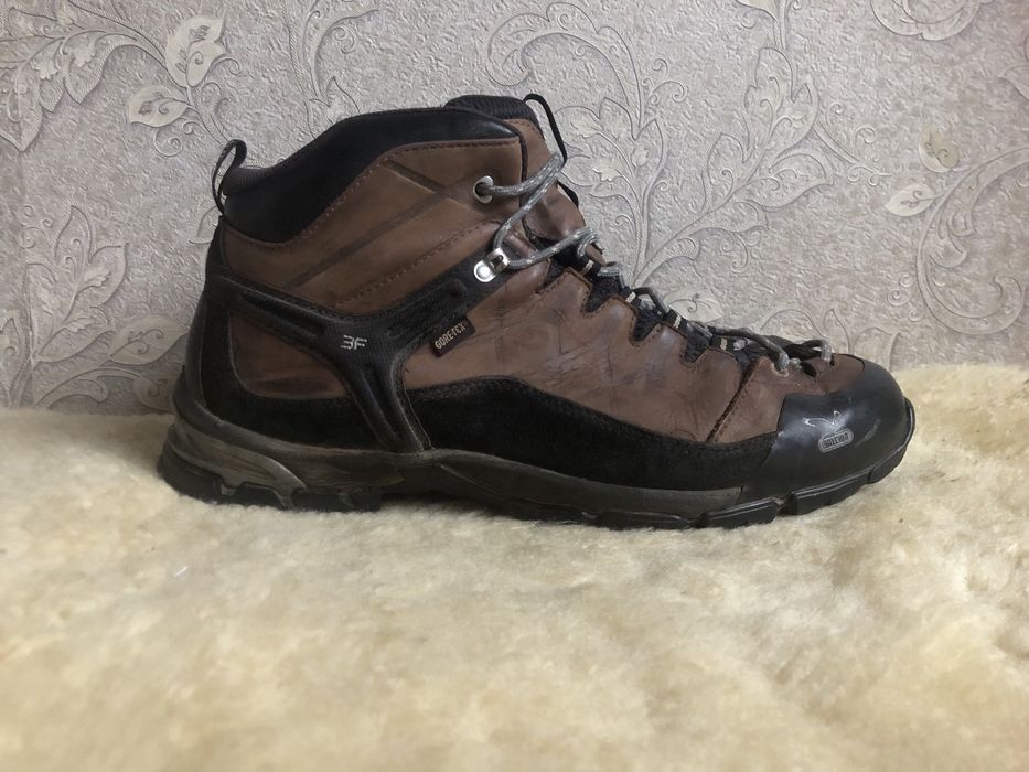 Водонепроникні шкіряні чоботи Salewa трекінг 48 47,5 47 46,5 31 30,5