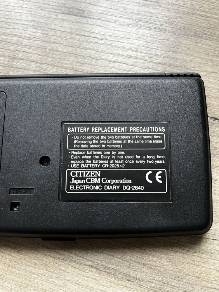 Elektroniczny notes - dwie sztuki