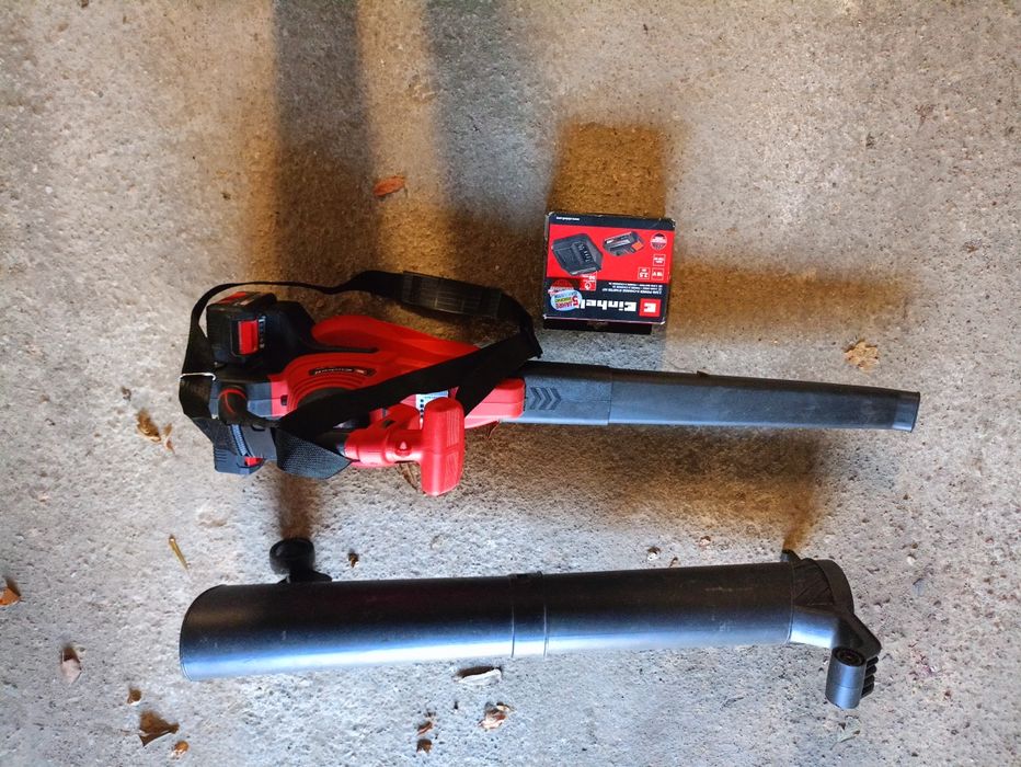 Dmuchawa do liści z odkurzaczem 2w1