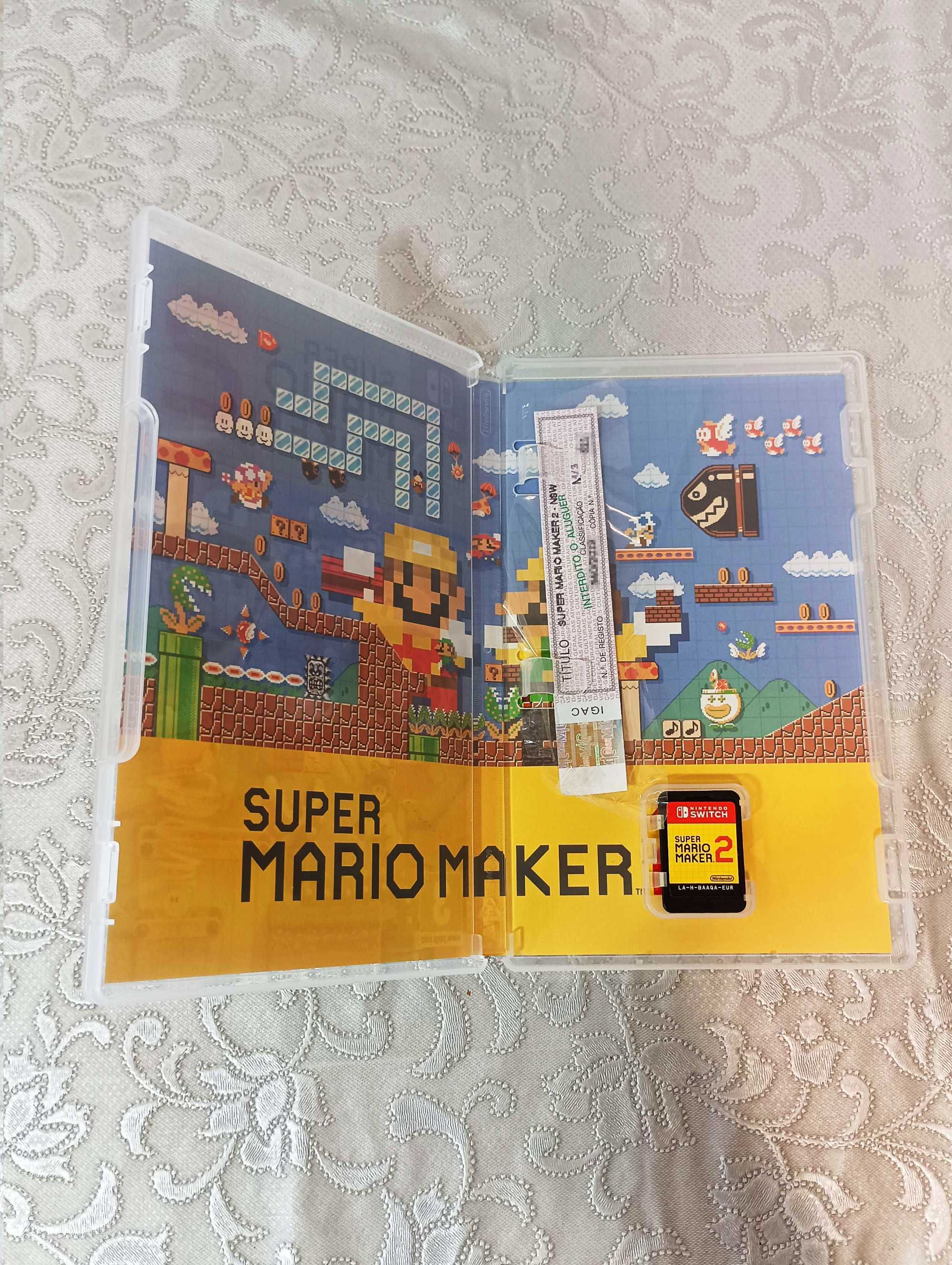 Super Mario Maker 2 com Steelbook e caneta (Nintendo Switch)