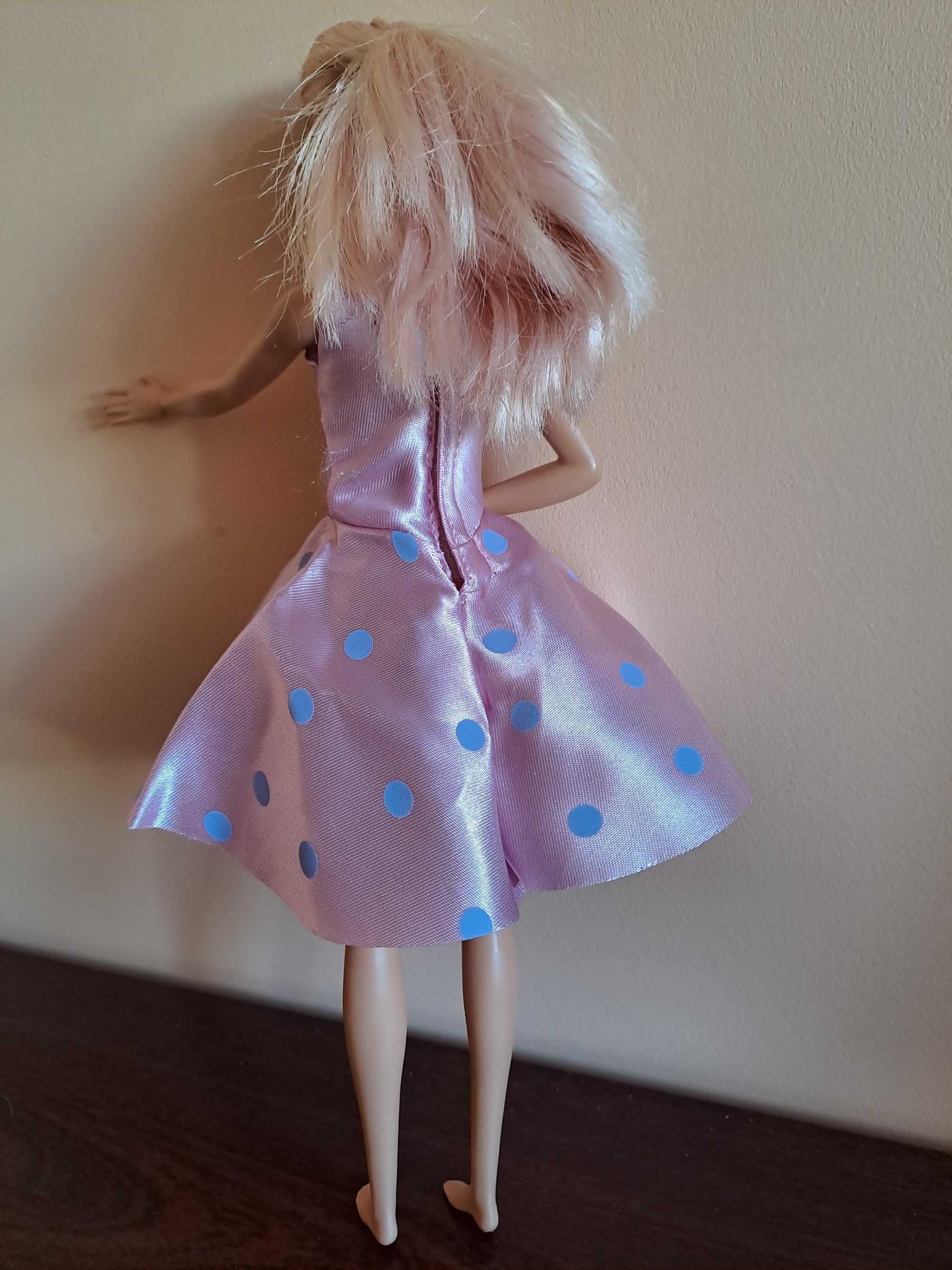 Lalka Barbie w sukience w groszki - Mattel