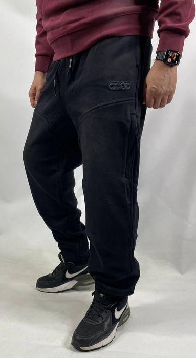 Мужские штаны коттон на флисе