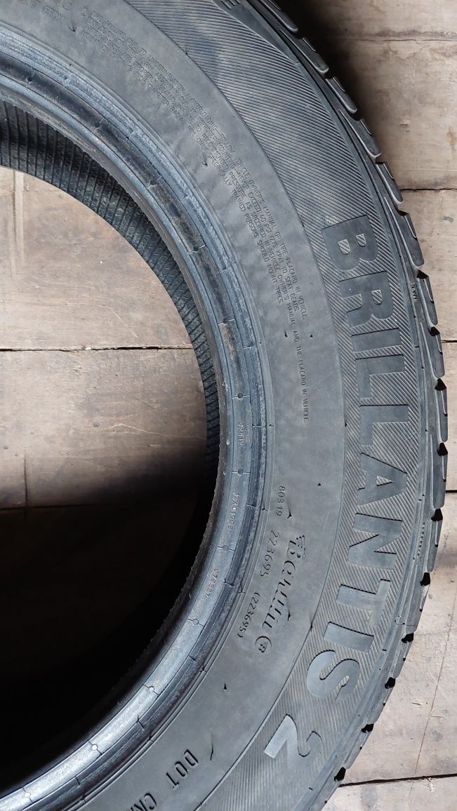 Продам свои летние шины Barum Brillantis 2, 195/65 R15, состояние 4+