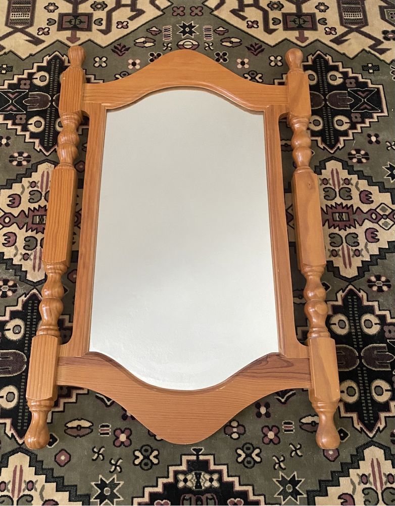 Espelhos com madeira