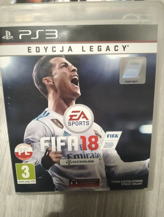 FIFA 18 na konsole ps3