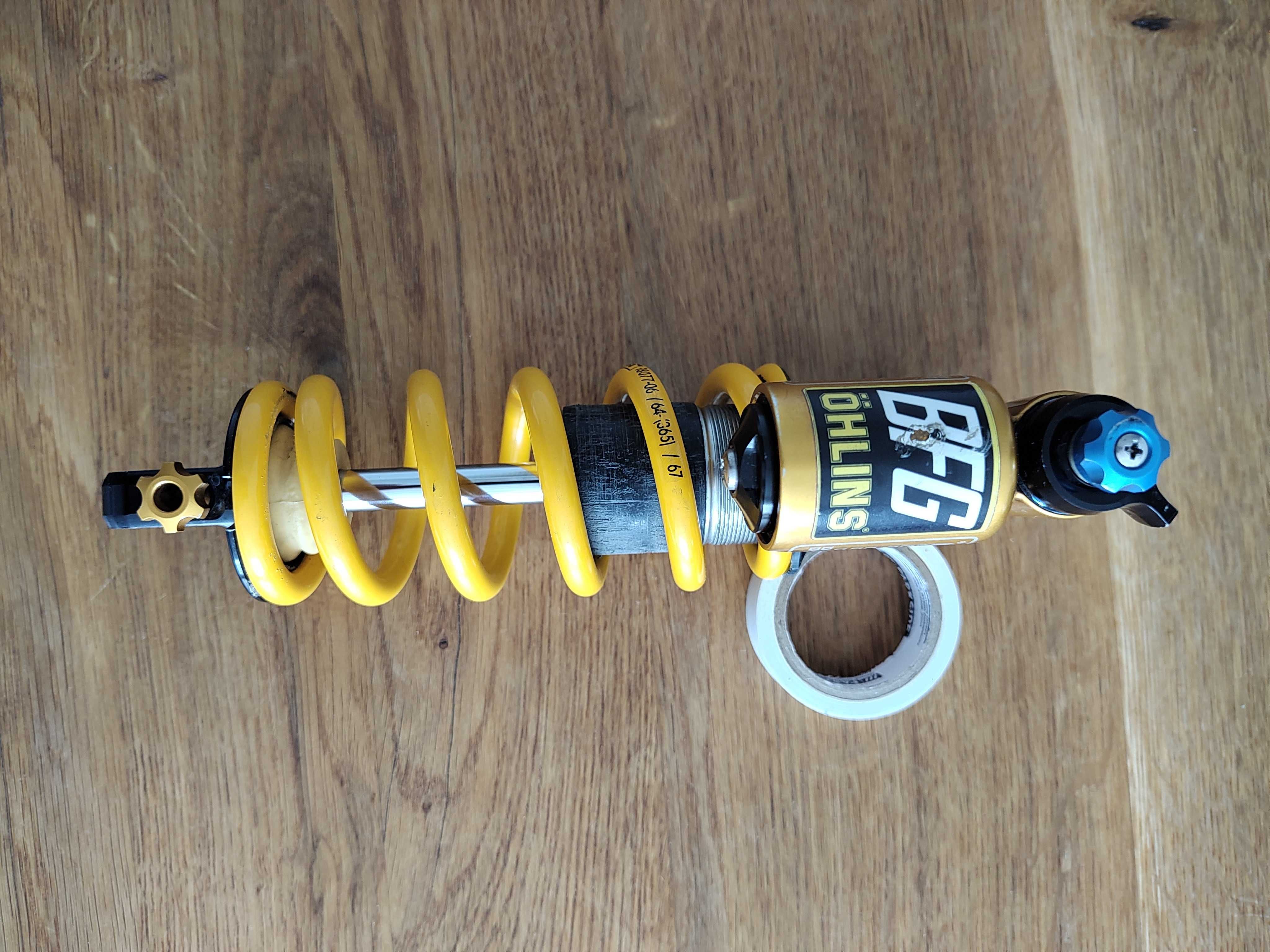 Damper Öhlins TTX 22 M 216x63mm (8,5x2,5")