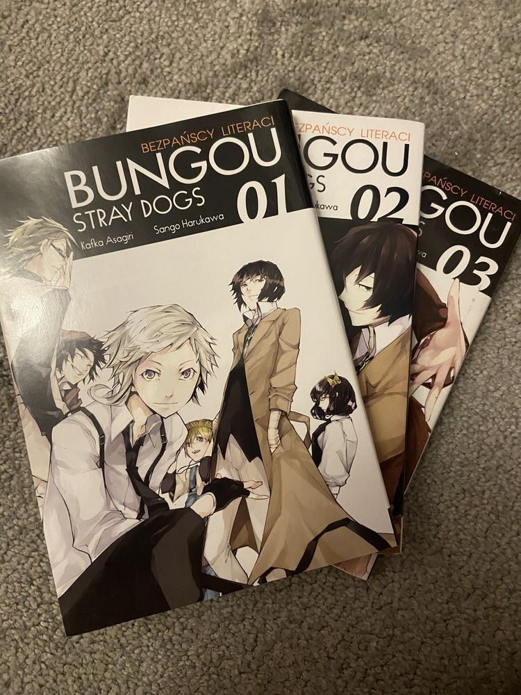 Bungou stray dogs tom 1-3