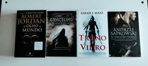 Livros[PT] - O Olho do Mundo, O 3º Desejo, Trono de Vidro e Graceling