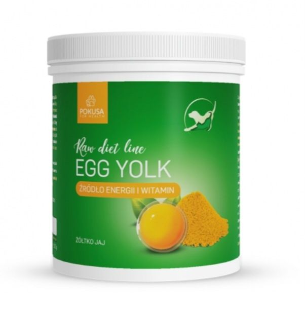 Pokusa RawDietLine Żółtko jaja kurzego 150g dla psa lub kota