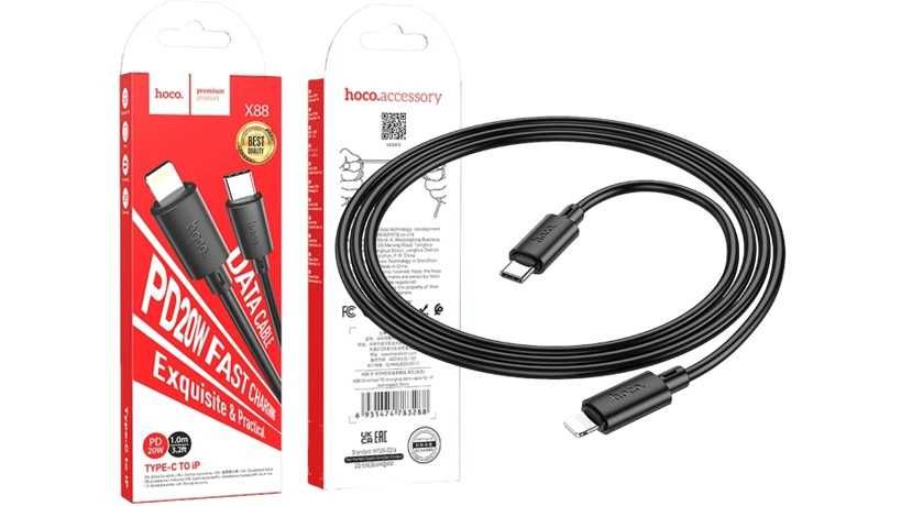 kabel Typ C do Lightning PD 2,4A 20W X88 1 m