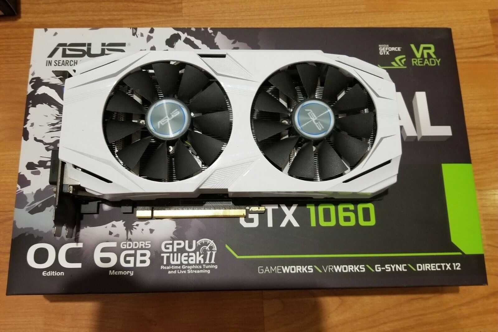 Відеокарта ASUS DUAL-GTX1060-O6G 6GB 192bit 1569/8008