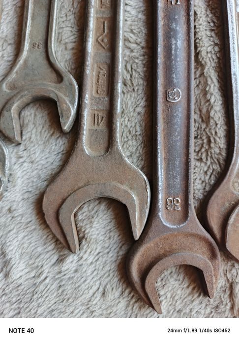 Гайкові ключі великих розмірів СРСР , ключі для круглих шлицьових гайо