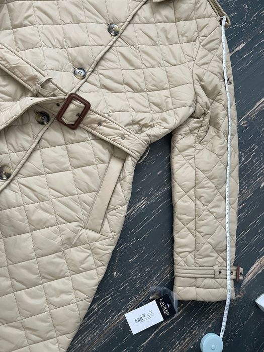 Ralph Lauren, Роскошный стеганый тренч пальто р М