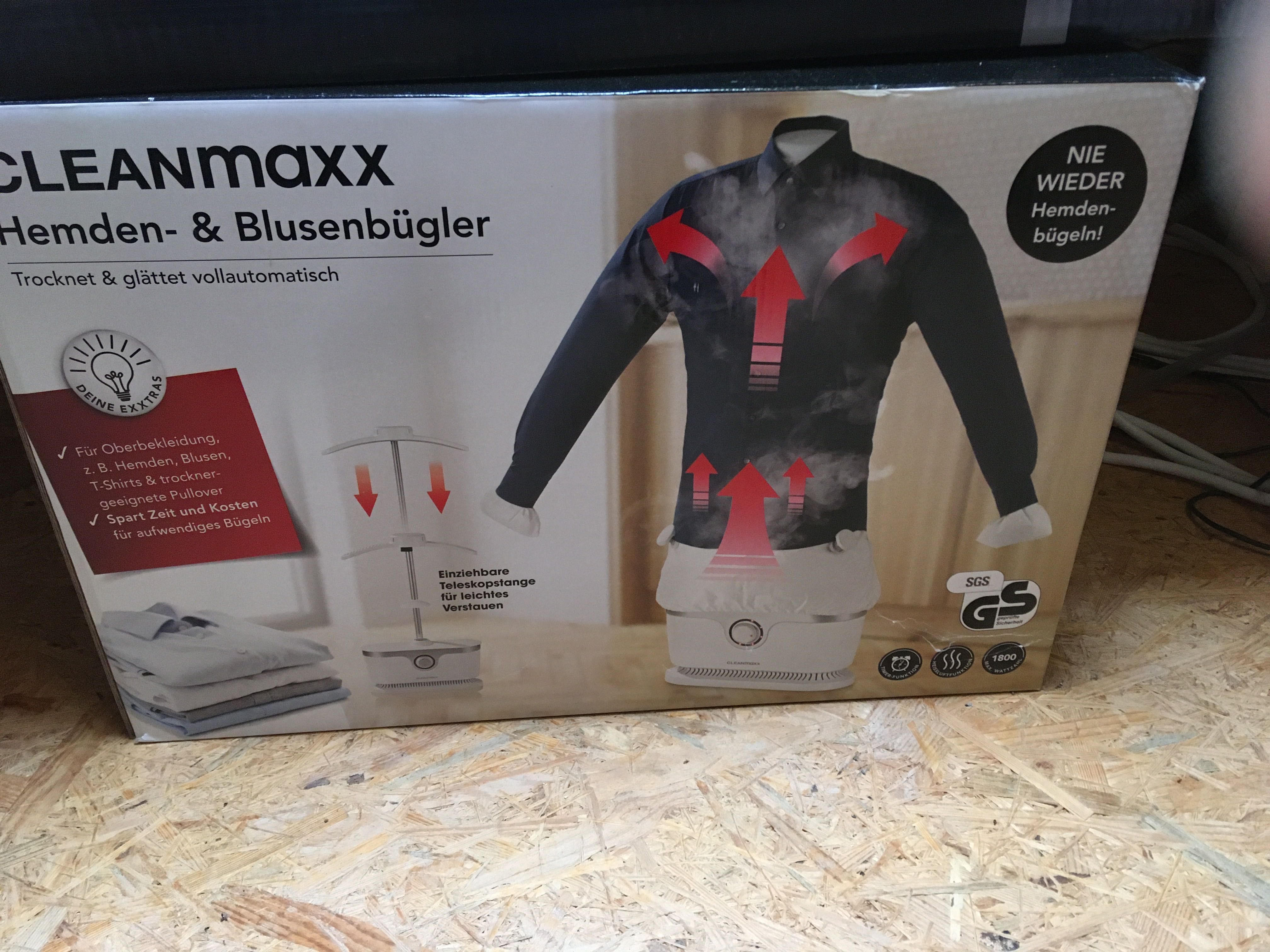 Prasowalnia do koszul cleanmaxx Lidl
