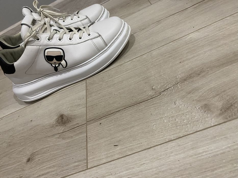 Buty karl  lagerfeld  orginalne szyte skóra