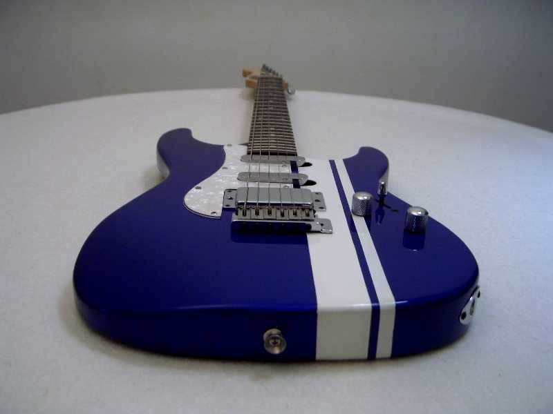 Guitarra nova, com garantia, JMS Blue & chrome