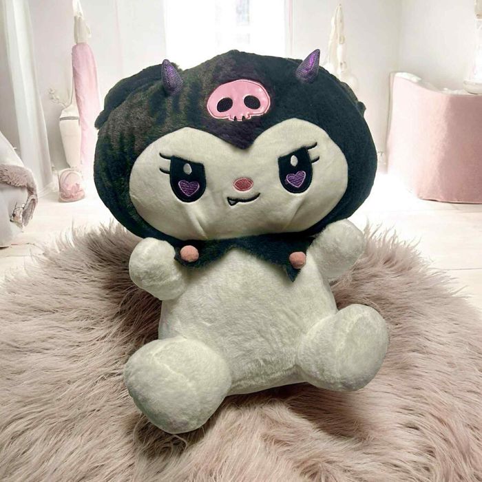 Kuromi Hallo Kitty maskotka kocyk 2w1
