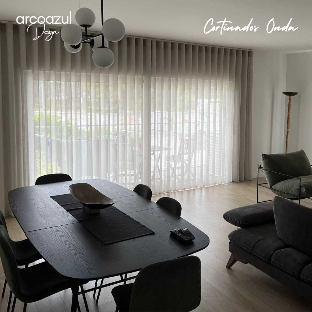 Cortinados por Medida Ondas Perfeitas By Arcoazul