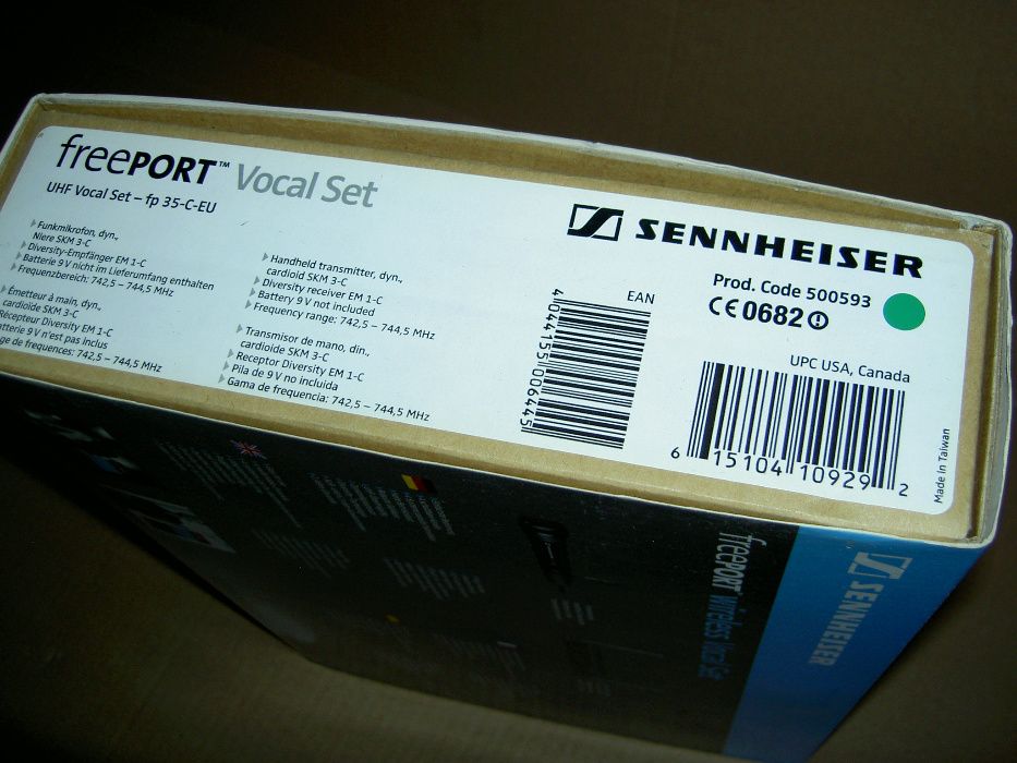 Mikrofon SENNHEISER freePORT UHF Vocal Set - fp 35-C-EU