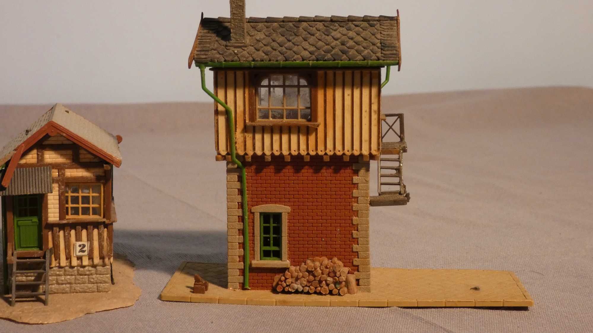 Diorama - domki na makietę - stara kolejka Zeuke (jak pico) skala TT