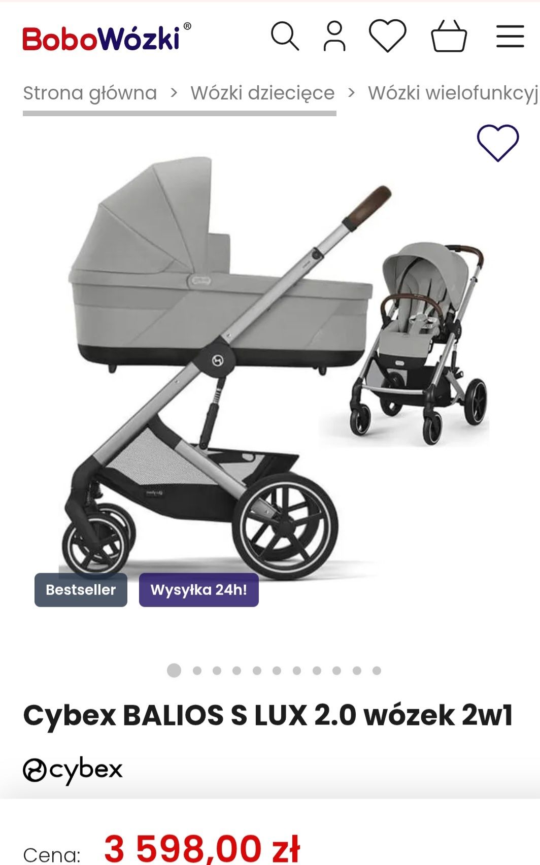 Wózek Cybex Balios S lux