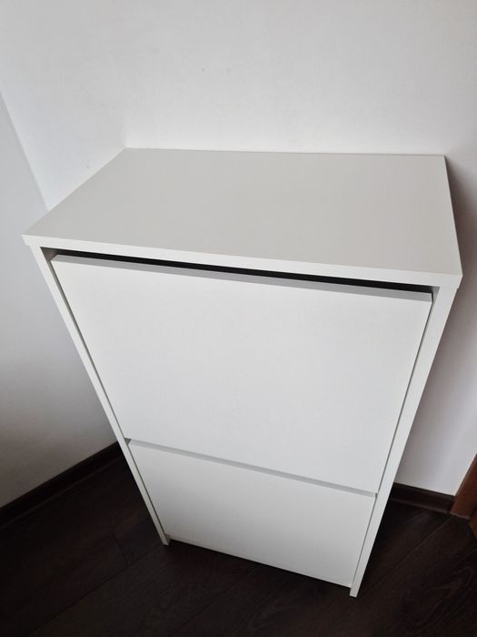Szafka na buty Ikea Bissa biała nowa