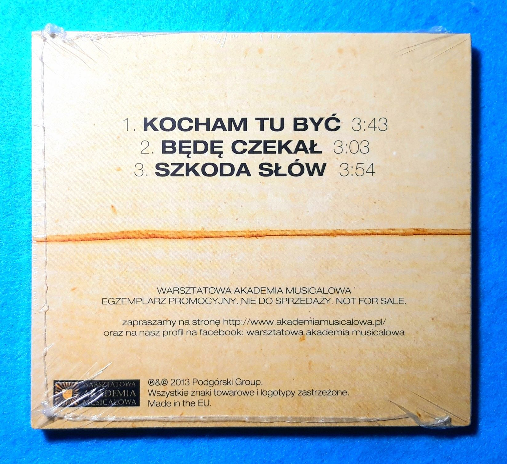 Warsztatowa Akademia Musicalowa - Wam... (CD, 2013, FOLIA)