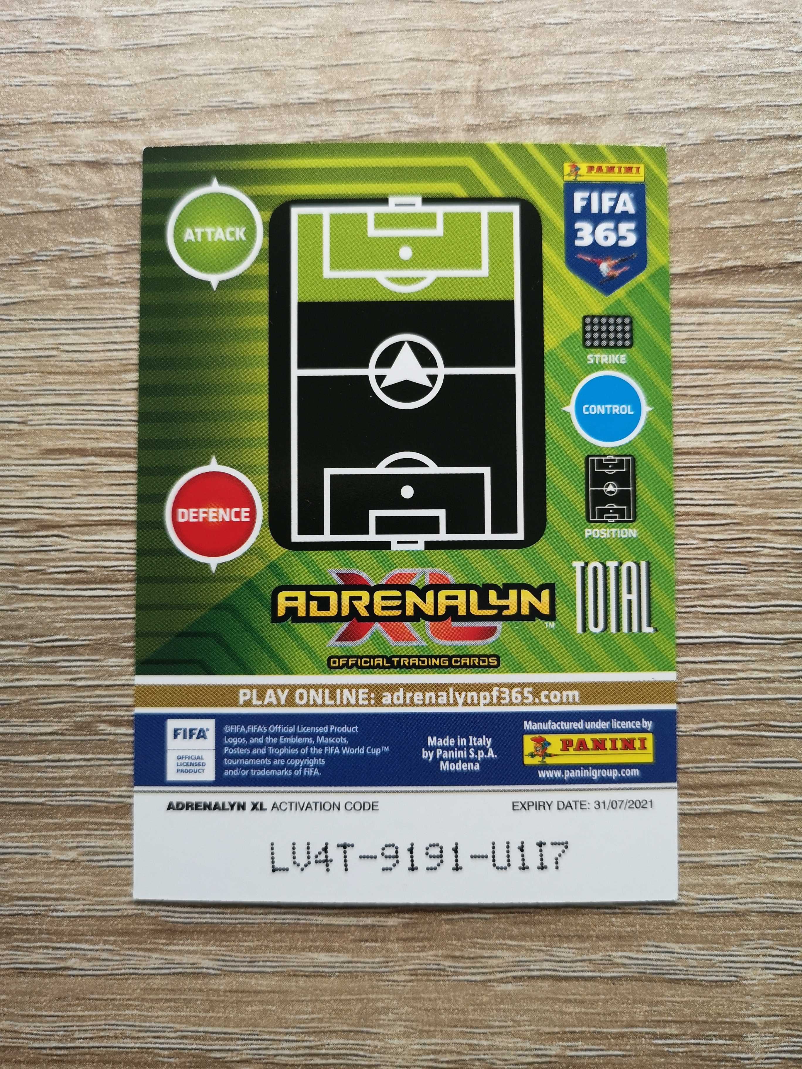 Panini Adrenalyn FIFA 365