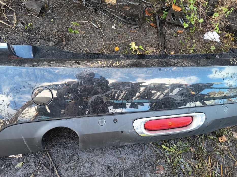 Mini One III 2014' zderzak tylny czarny FV transport/dostawa