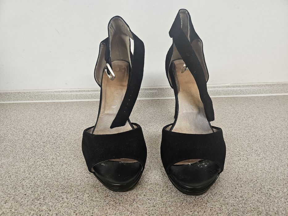 Buty damskie, skórzane, 38, Ryłko