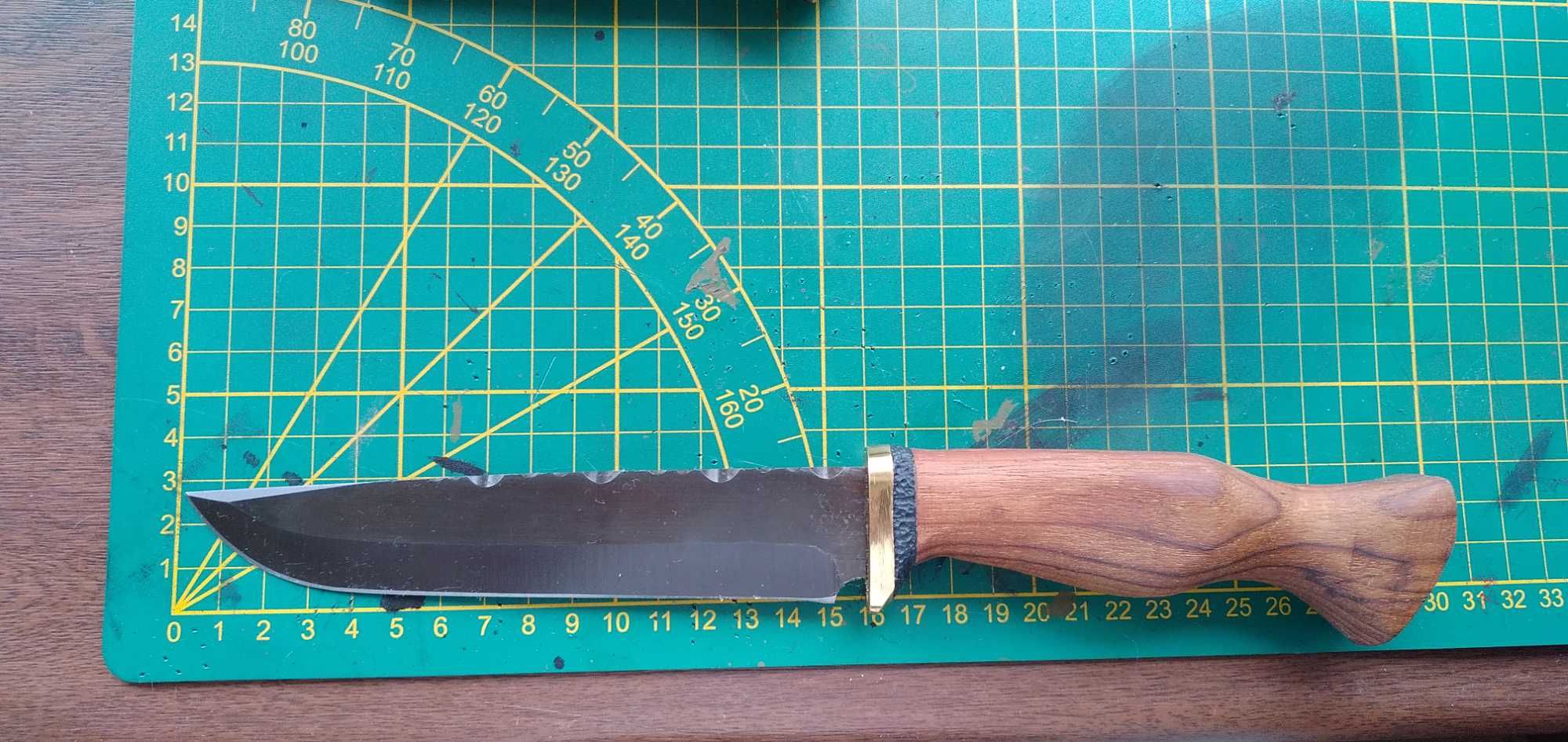 Nóż ręcznie robiony , knifemaking 

nóż myśliwski