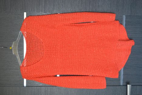 Ażurowy sweter M/L