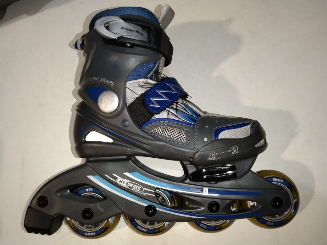 Rolki HY -SKATE Junior 28-30 jak NOWE