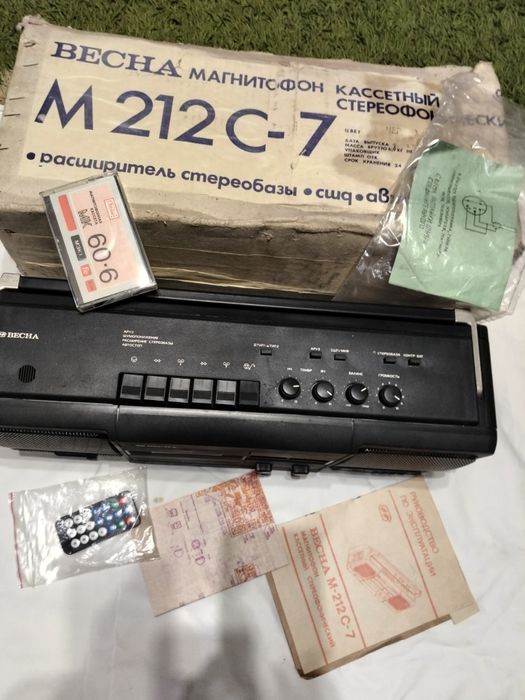 Весна магнитофон кассетный стереофонический