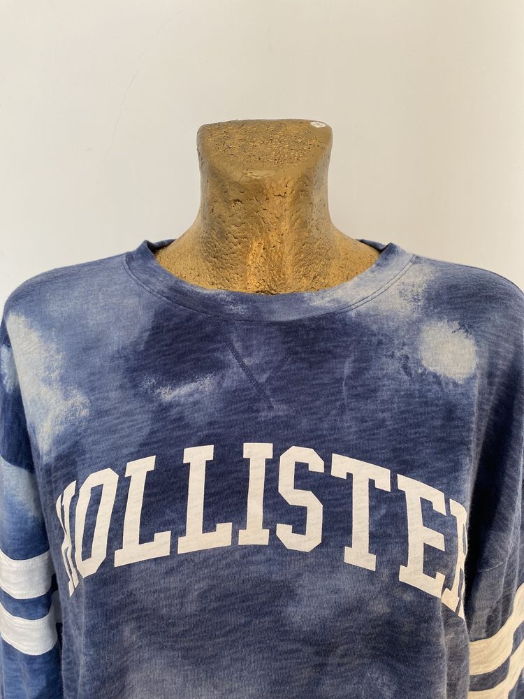 niebieska bluzka Hollister