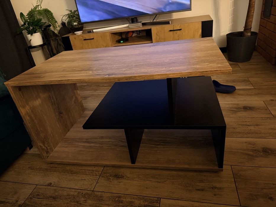 Zestaw mebli - stolik kawowy i szafka rtv