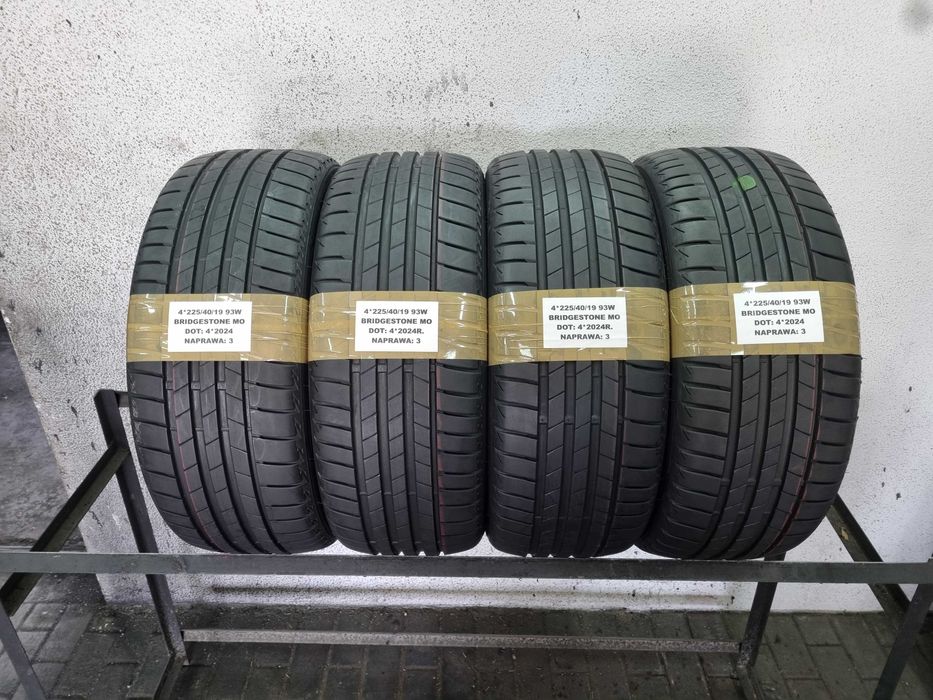 225/40/19 93W Bridgestone Turanza T005 MO KOMPLET Montaż WYSYŁKA