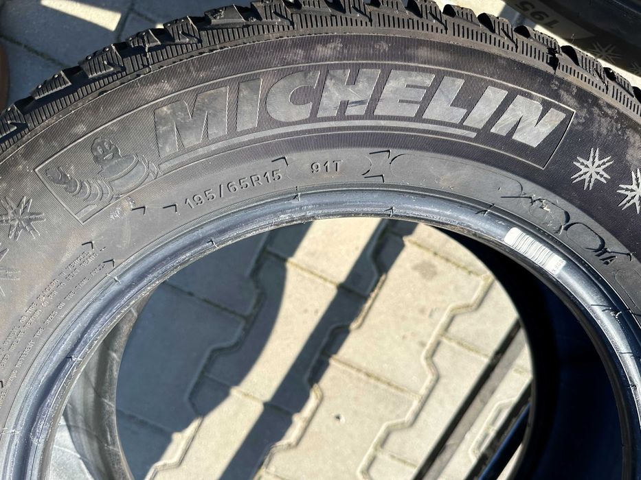 195/65r15 Michelin Alpin 5 komplet zima jak nowe
