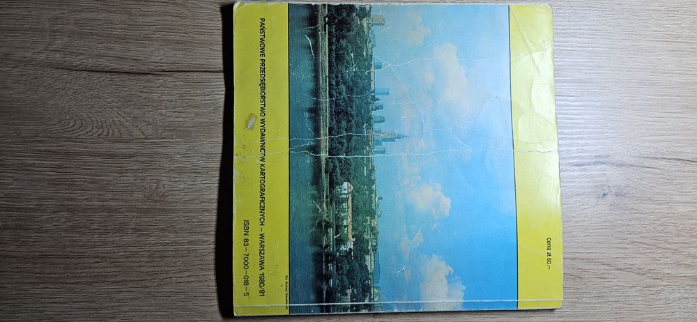 Plan miasta Warszawa-30 lat PPWK