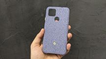 New Google Pixel 4A 5G Тканевый Чехол Blue Confetti Чохол Кейс