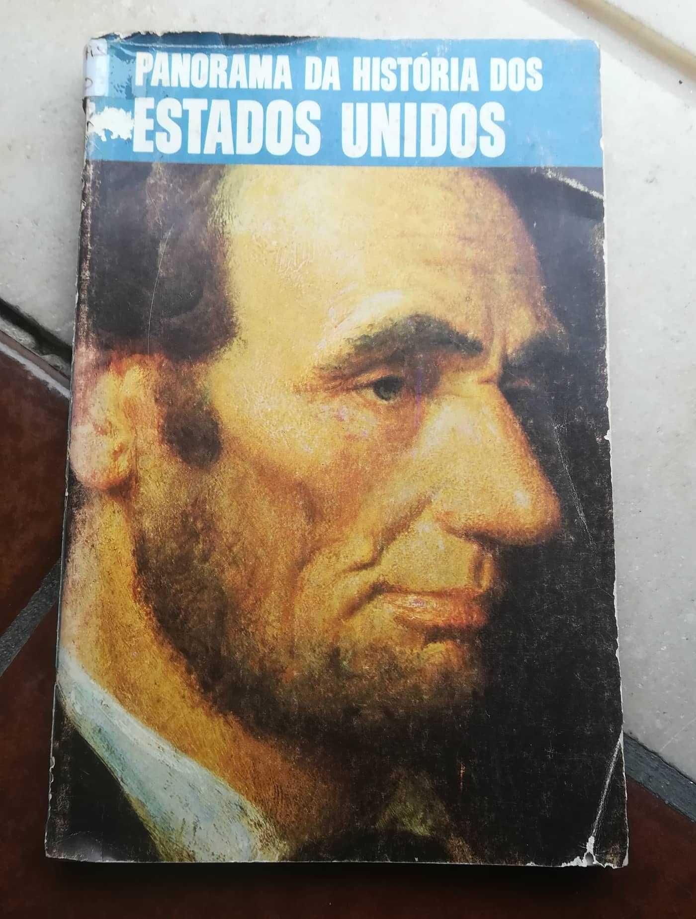 Panorama da História dos Estados Unidos da América (Lincoln na capa)