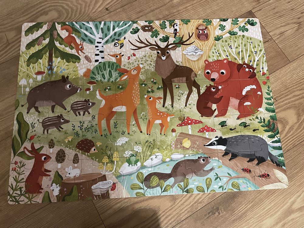 Czuczu puzzle dziki las