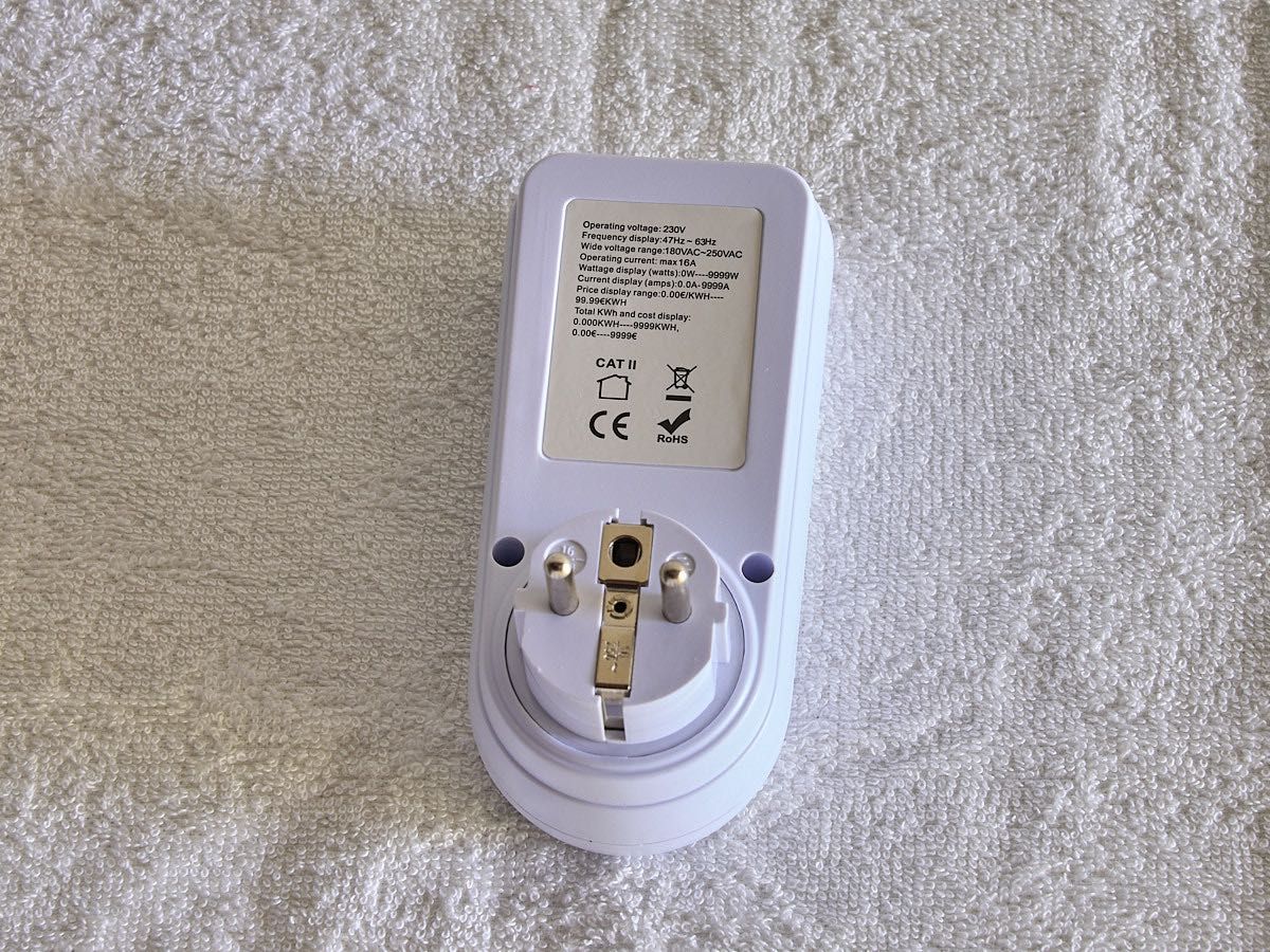 Medidor digital de consumo, custo e potência elétrica