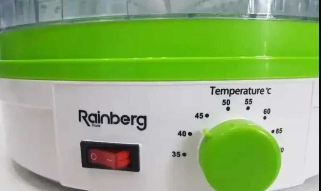 Cушилка для фруктов и овощей 800 W 16 л дегидратор Rainberg RB-912