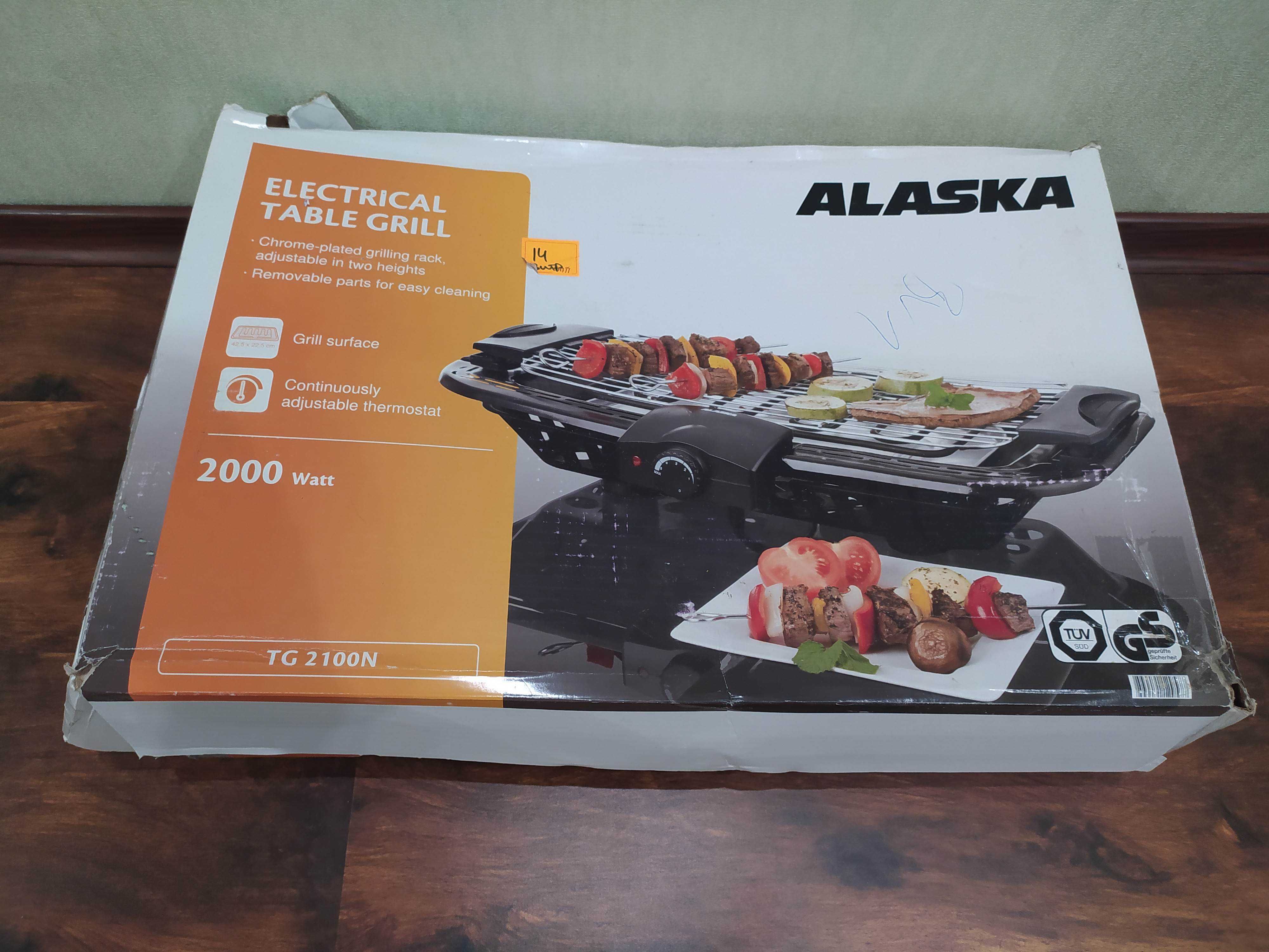 Гриль электрический Alaska tg2100n